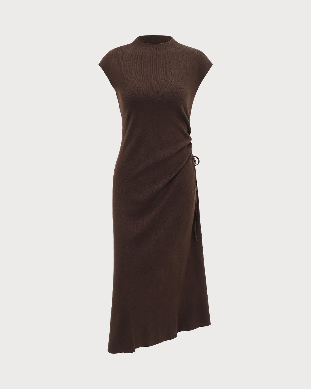 SALE | Coffee Bodycon Reversible Sweater Dress