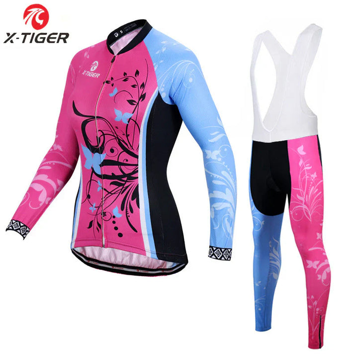 SALE | X-Tiger - Luxurious Long Sleeve Cycling Suit for Optimal Comfort and Style