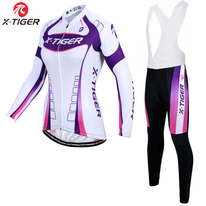 SALE | X-Tiger - Luxurious Long Sleeve Cycling Suit for Optimal Comfort and Style