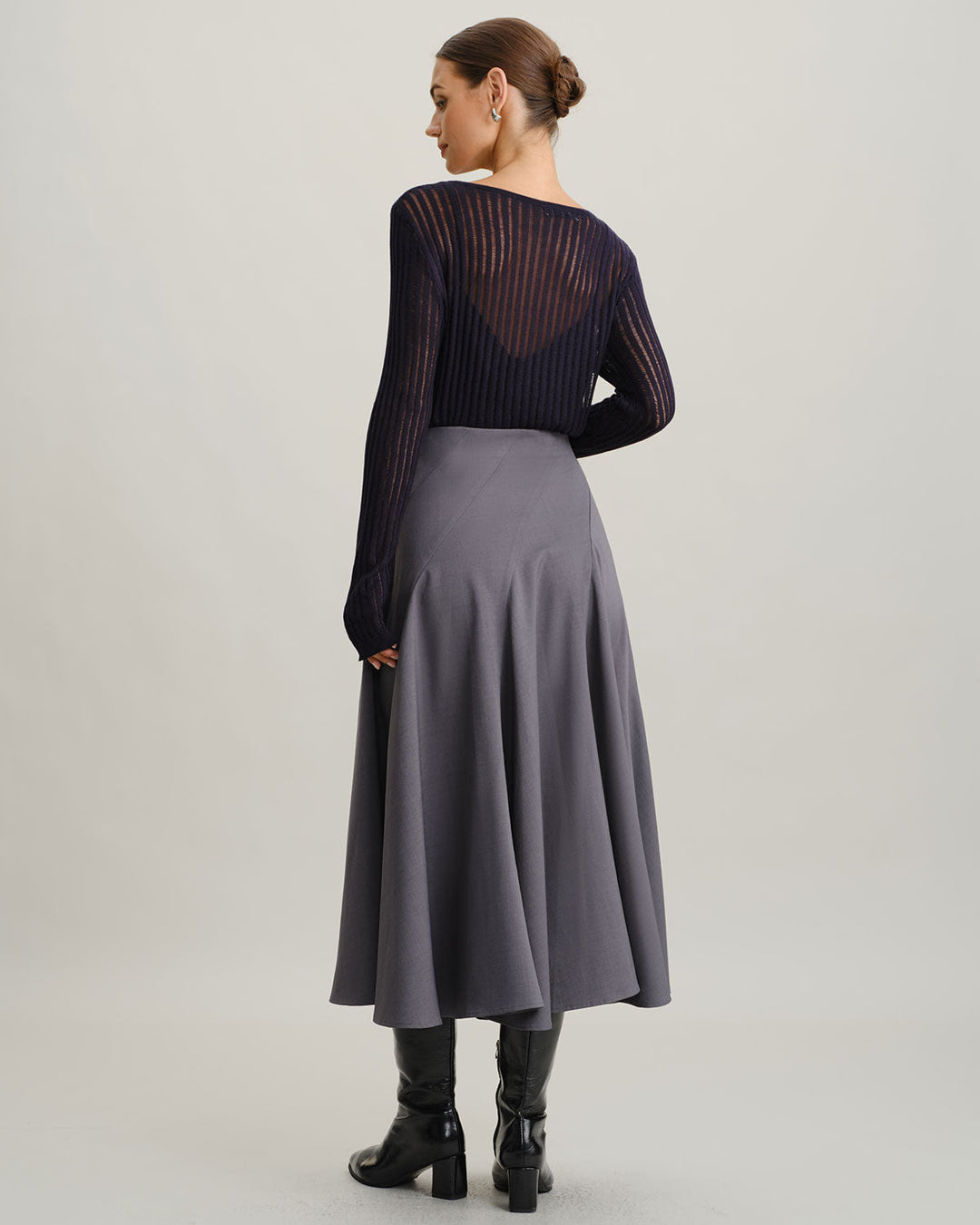 SALE | Navy Color Sweater Set for Double Comfort and Style