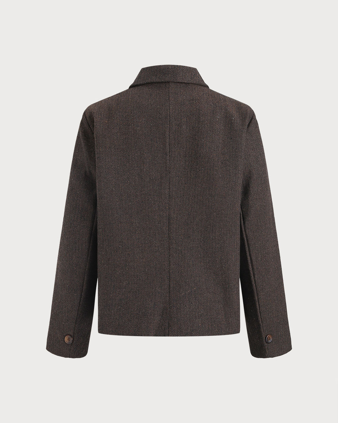 SALE | Coffee Single Breasted Blazer