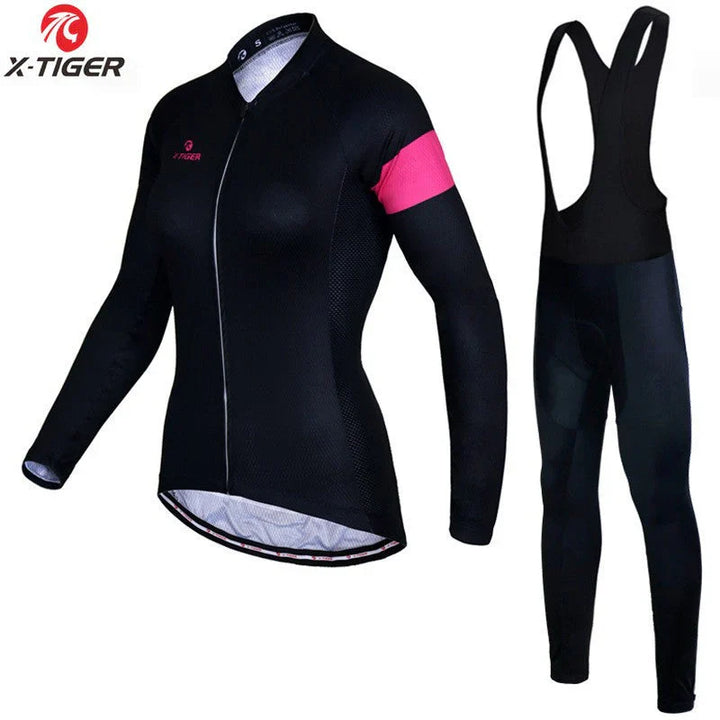 SALE | X-Tiger - Luxurious Long Sleeve Cycling Suit for Optimal Comfort and Style