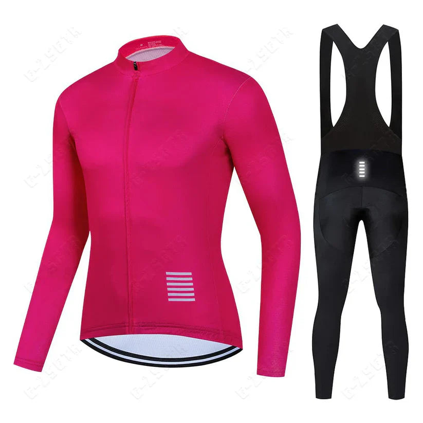 SALE | Complete Long-Sleeve Cycling Suit for Comfort and Style