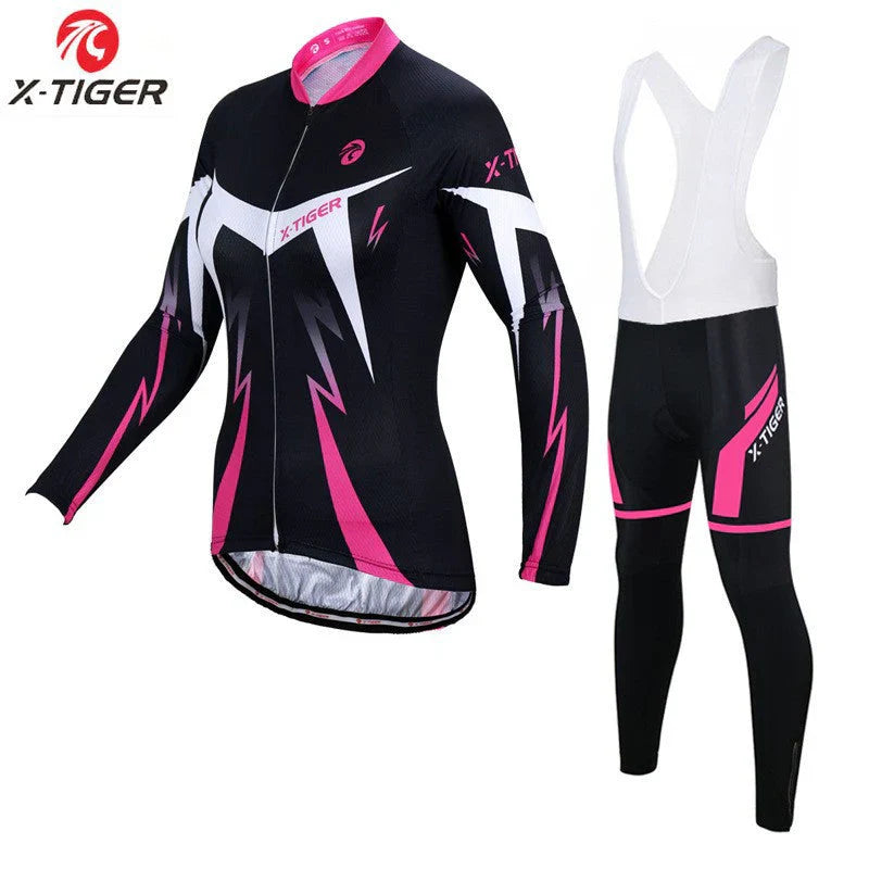 SALE | X-Tiger - Luxurious Long Sleeve Cycling Suit for Optimal Comfort and Style