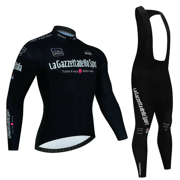 SALE | Giro d'Italia - Professional Long-Sleeve Cycling Jersey for Optimal Training and Style
