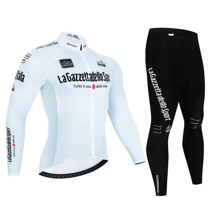 SALE | Giro d'Italia - Professional Long-Sleeve Cycling Jersey for Optimal Training and Style