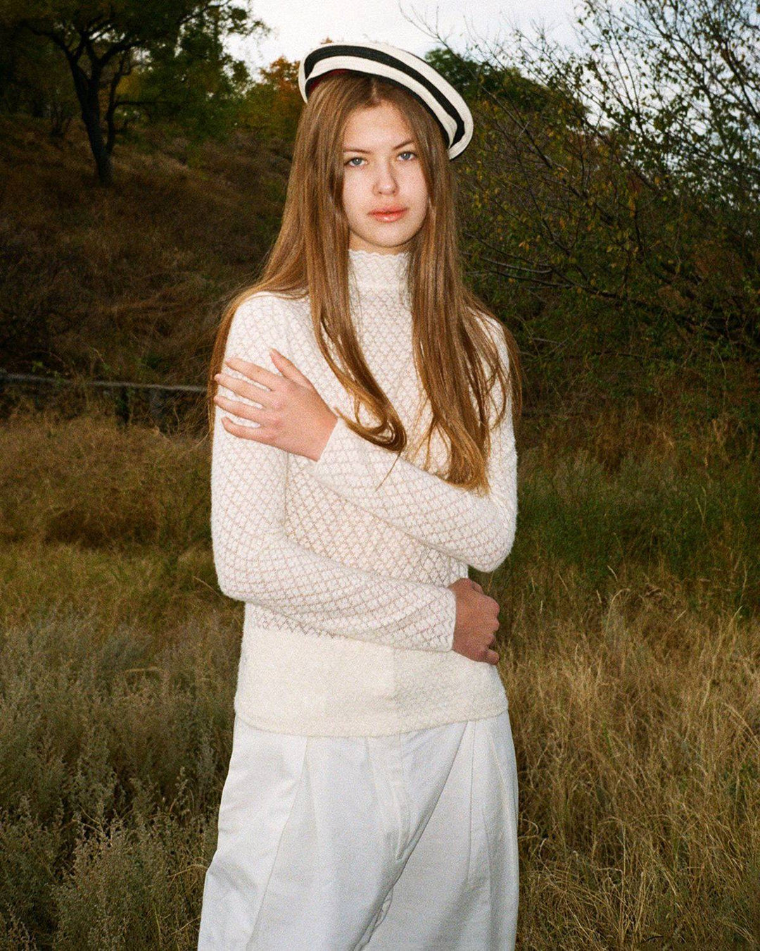 SALE | Transparent floral knit dress for an elegant and lightweight style