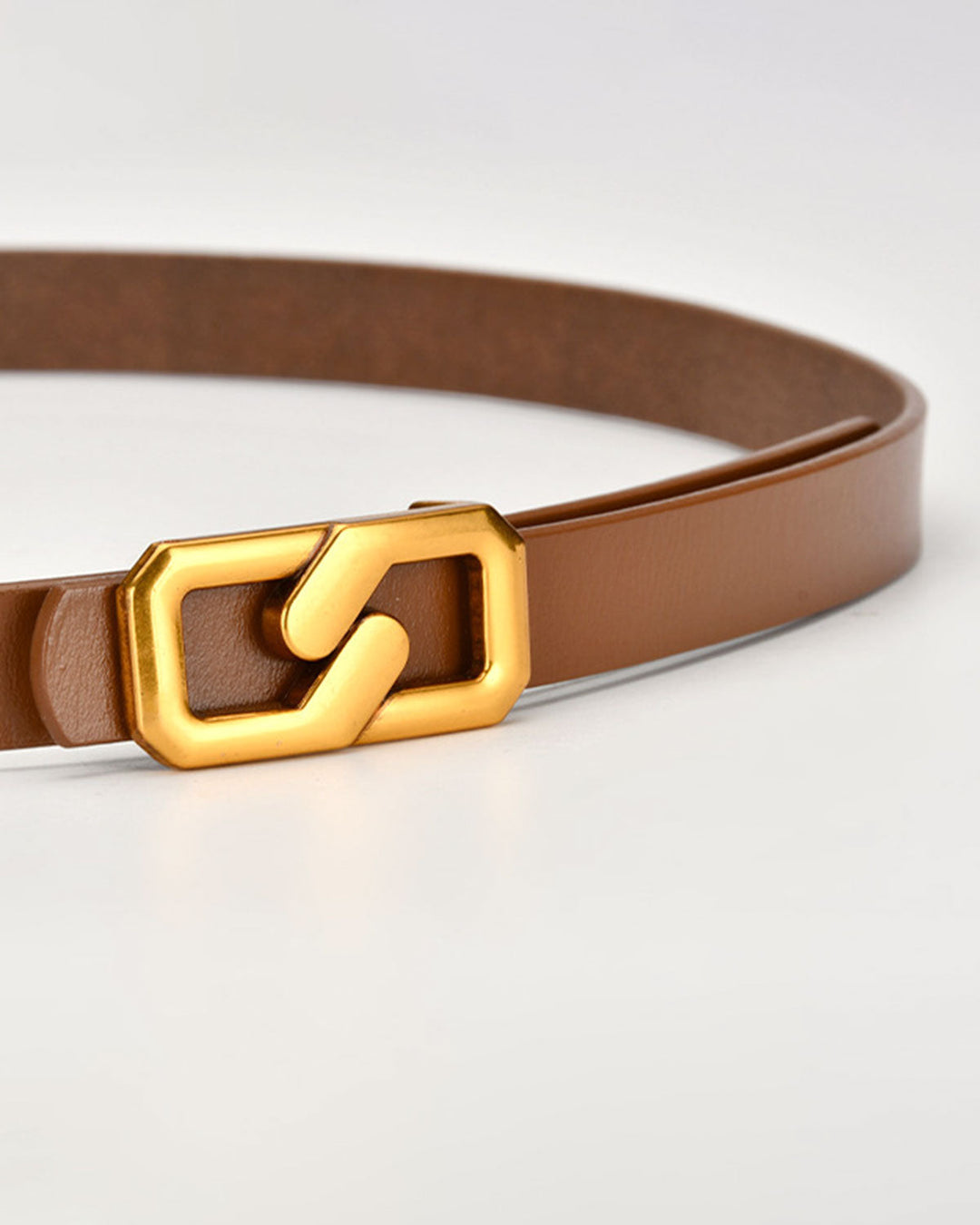 SALE | Caramel Buckle Belt
