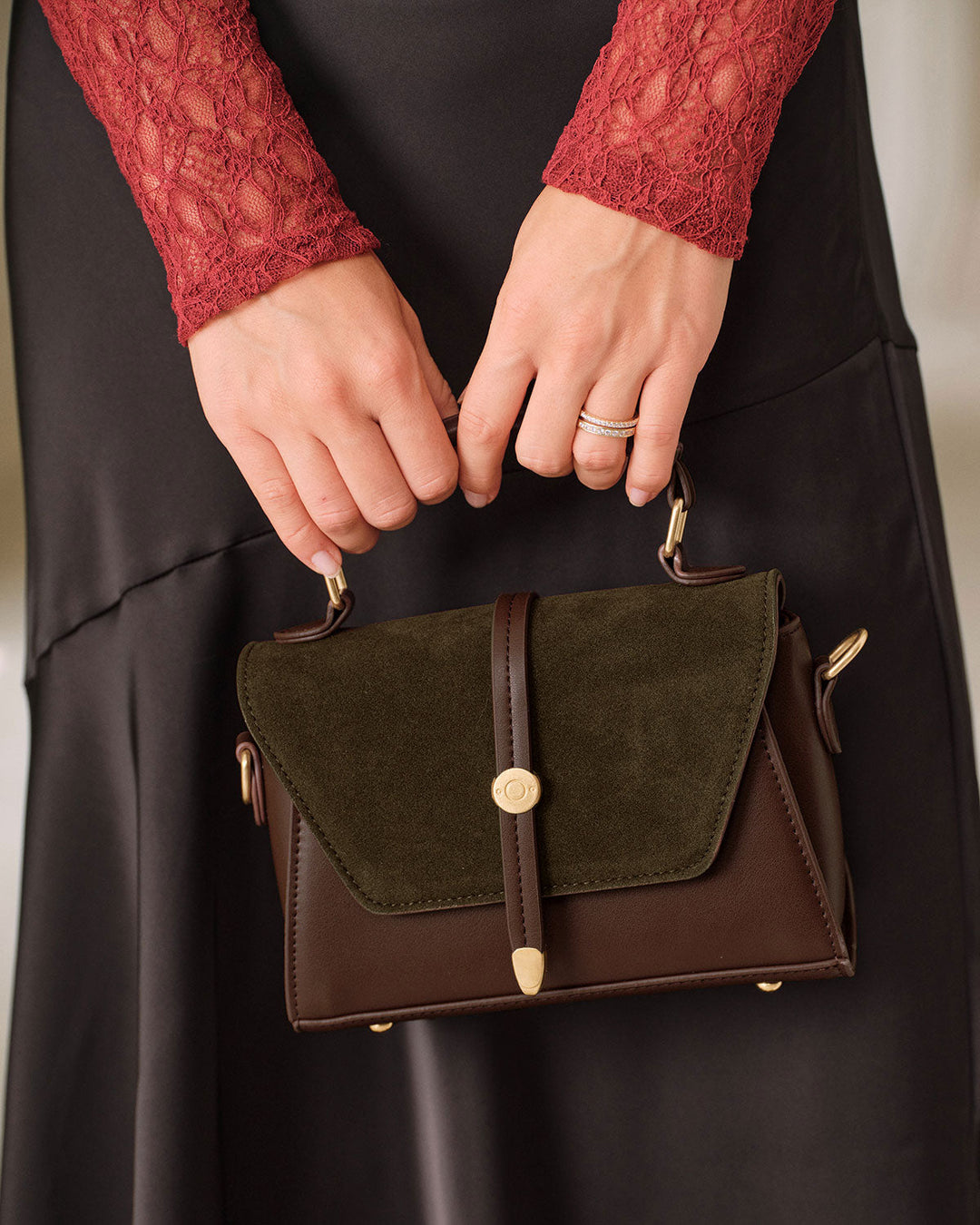 SALE | Women's Faux Leather Shoulder Bag