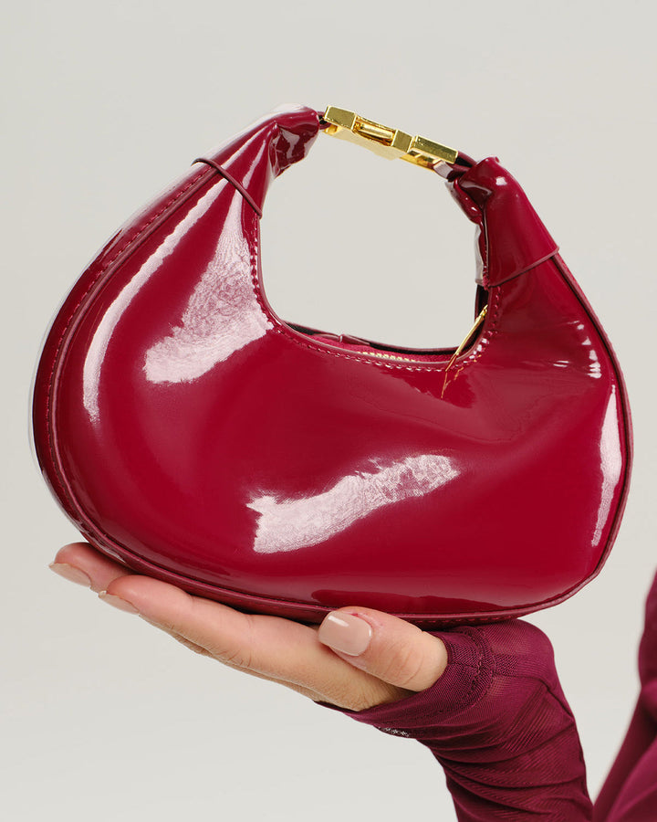 SALE | Red PU Leather Handbag