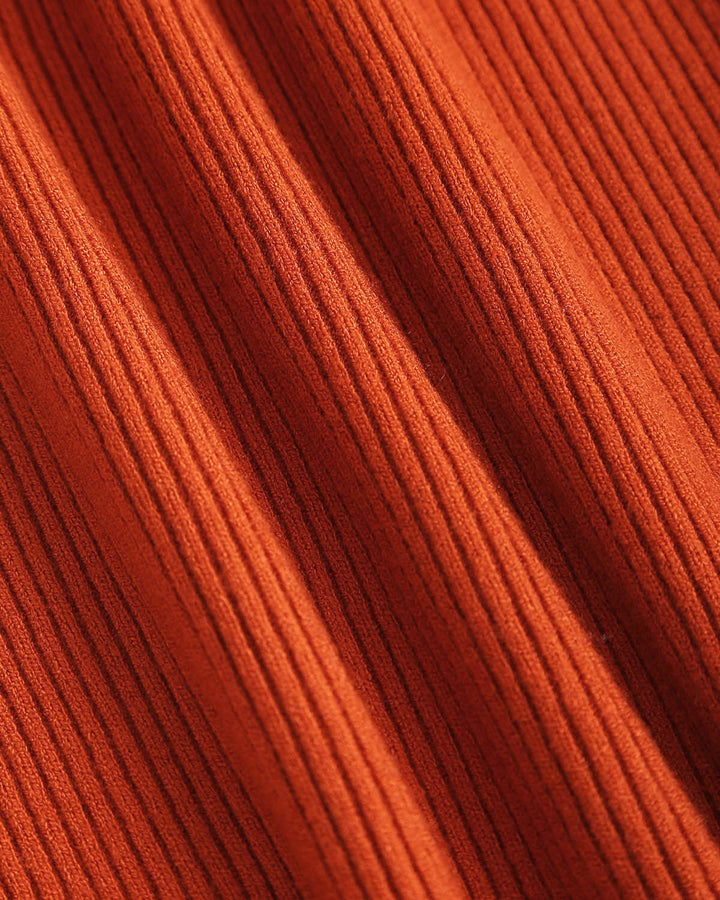 SALE | Brick Red Turtle Pullover Sweater
