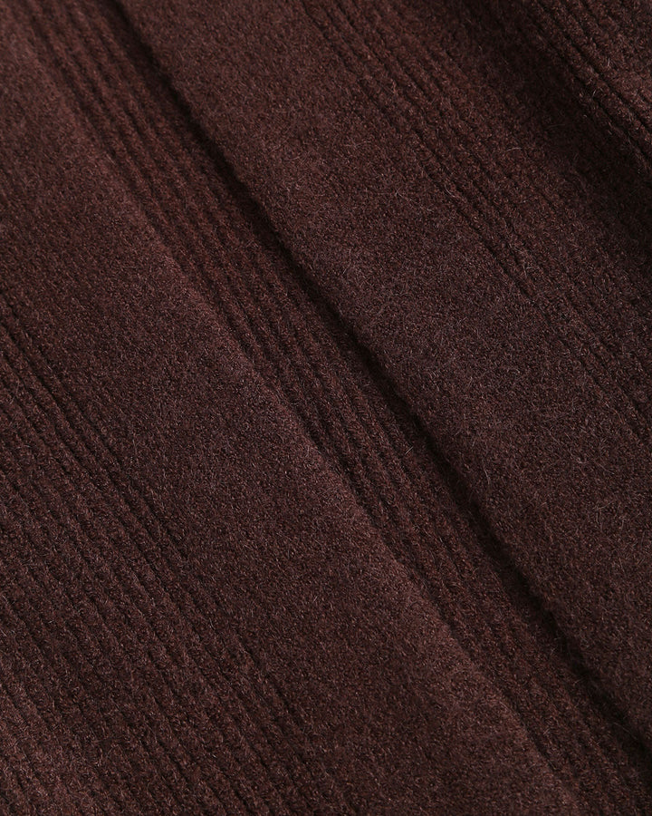 SALE | Coffee Knit Long Cardigan