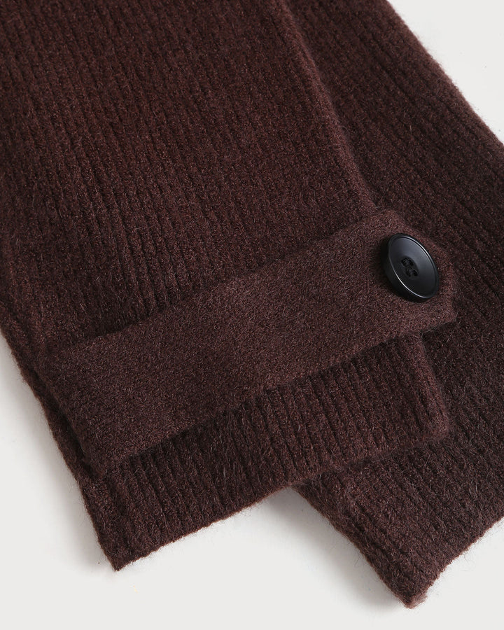 SALE | Coffee Knit Long Cardigan