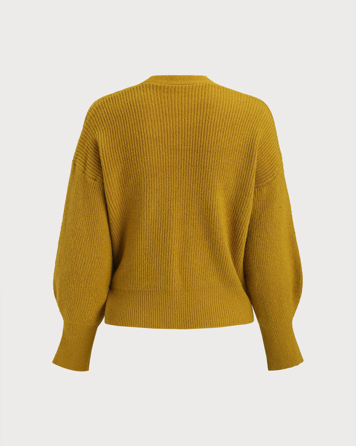 SALE | Ginger V Neck Drawstring Knit Cardigan