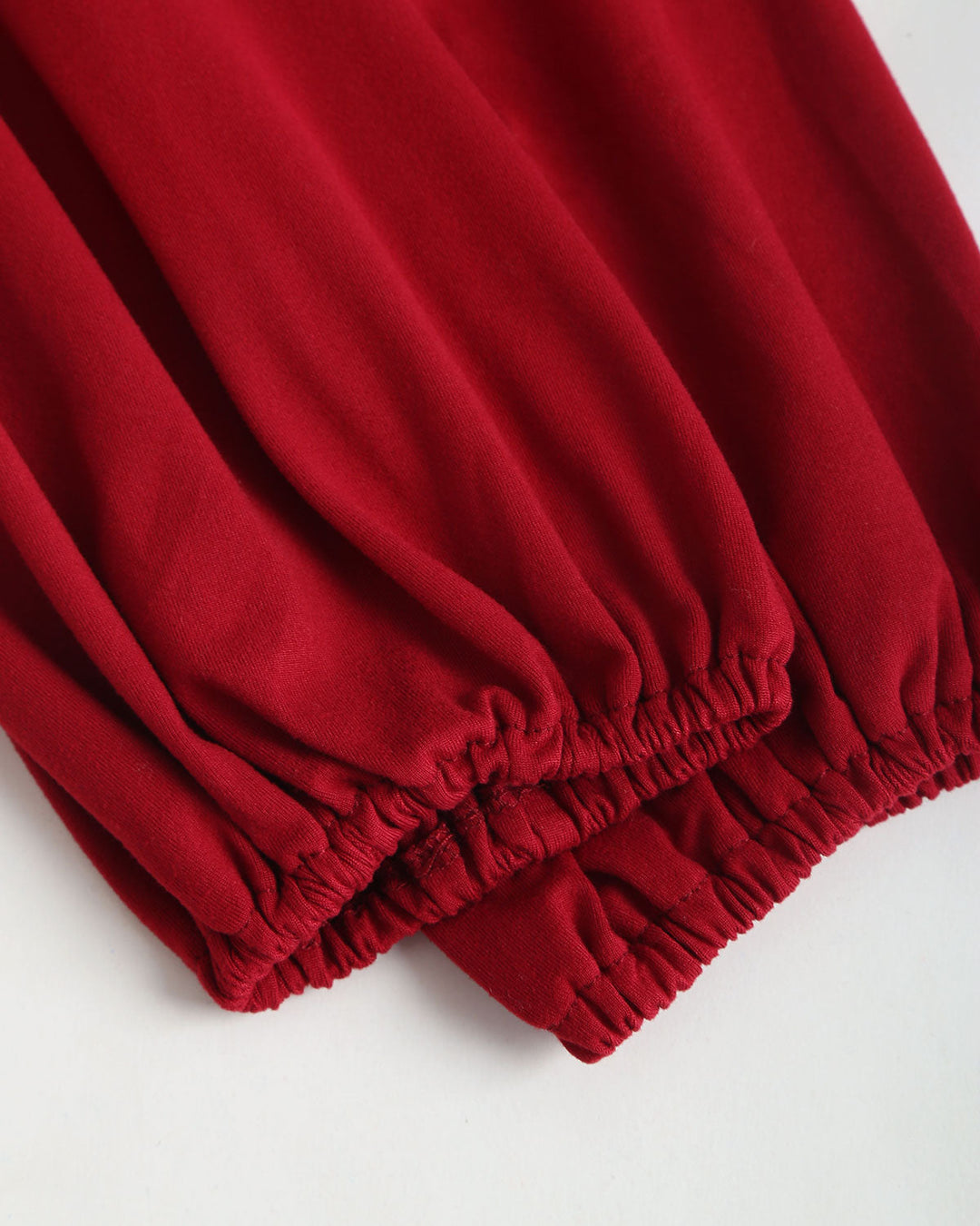 SALE | Wine Red Bishop Sleeve Maxi Dress