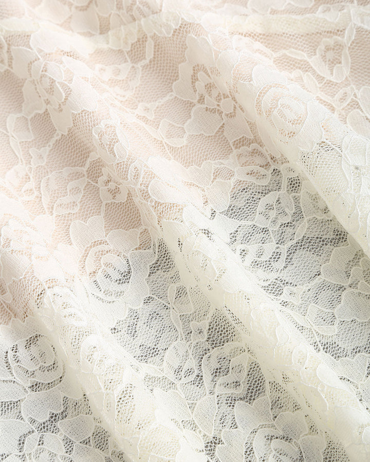 SALE | Apricot Elastic Waist High-Low Mermaid Skirt