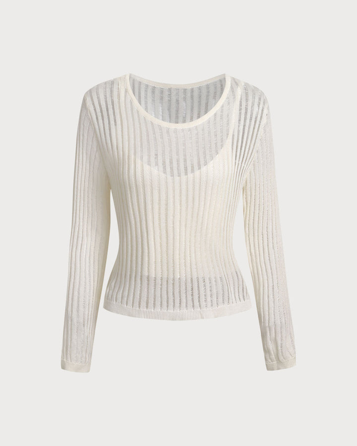 SALE | Beige Textured Two-Piece Vest for a Stylish and Comfortable Look