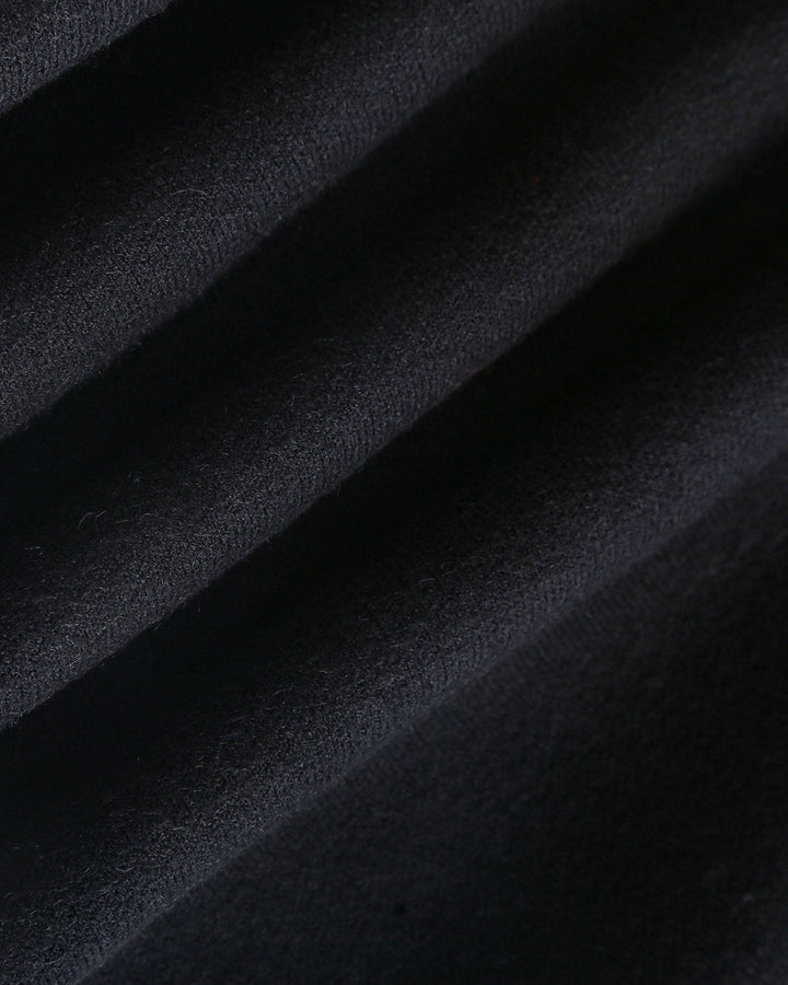 SALE | Black Natural Waisted Mermaid Midi Skirt