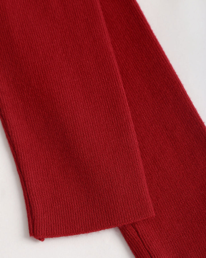 SALE | Red Bodycon Mermaid Sweater Dress