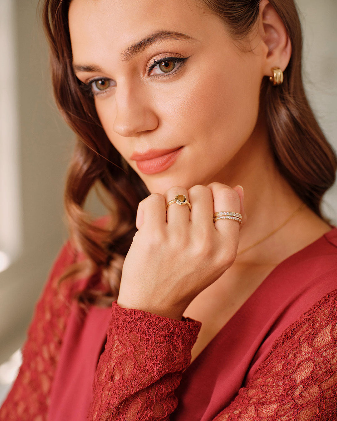SALE | Women's Rhinestones Alloy Ring