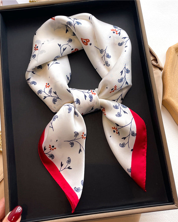 SALE | Apricot Faux Silk Scarf