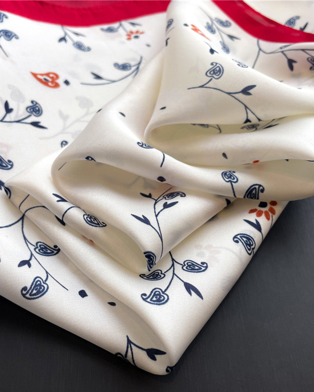 SALE | Apricot Faux Silk Scarf