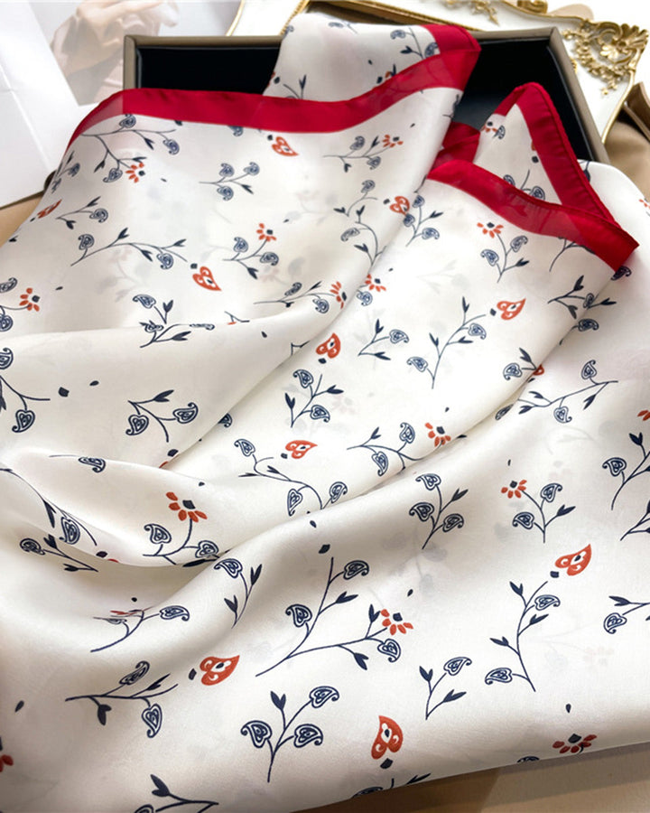 SALE | Apricot Faux Silk Scarf