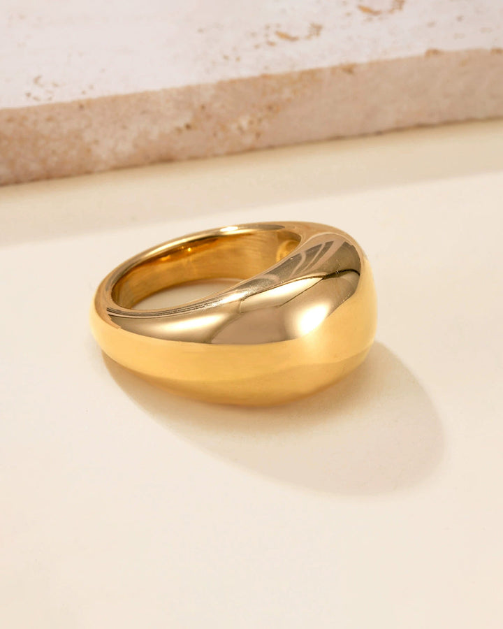 SALE | Gold Titanium Steel Ring