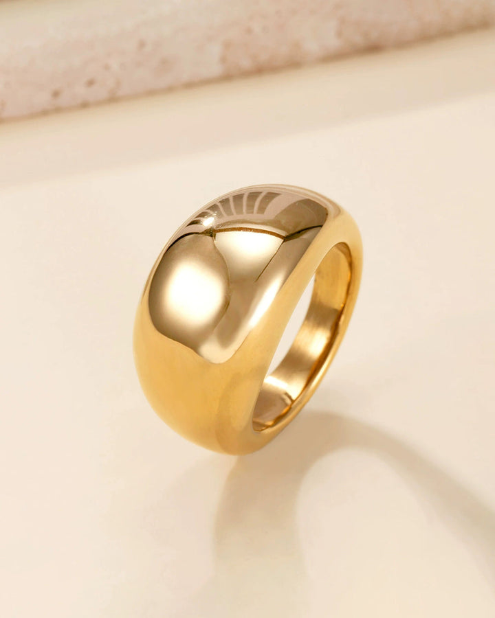 SALE | Gold Titanium Steel Ring