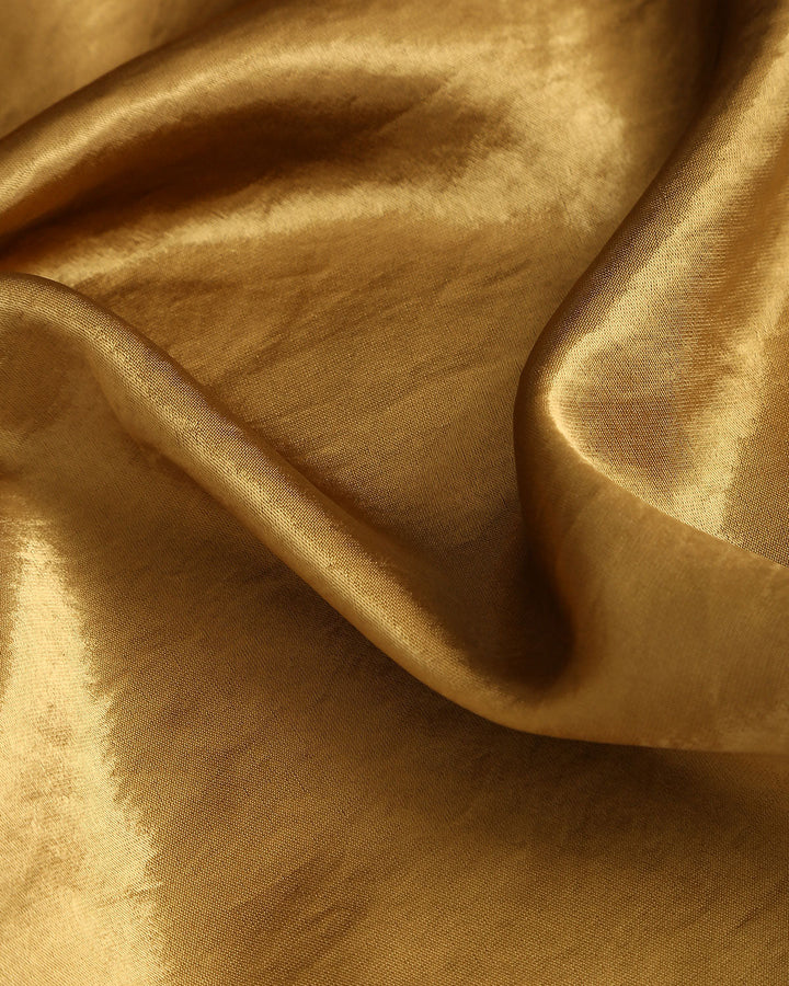 SALE | Yellow Ruched Wide Leg Pants