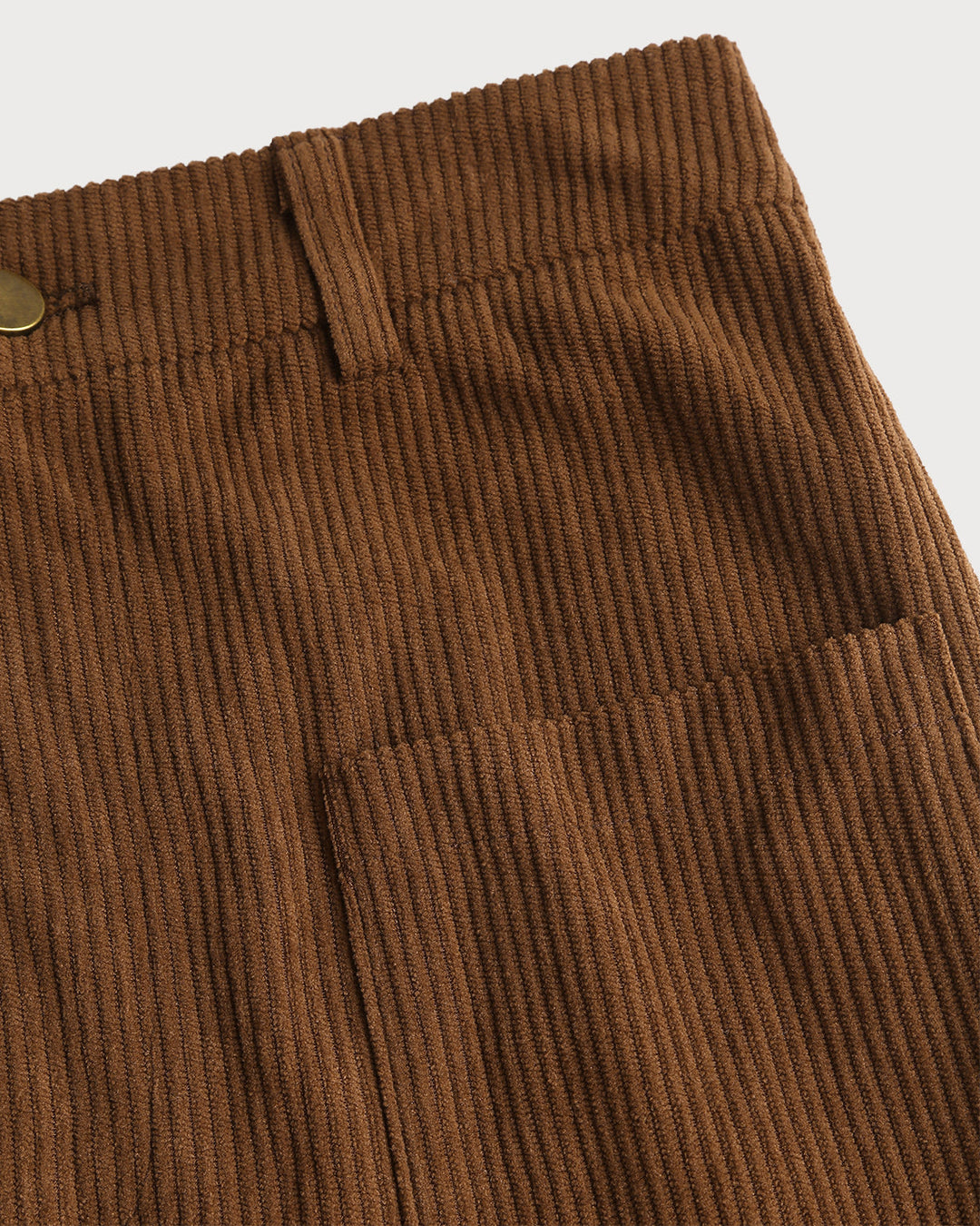SALE | Caramel Straight Corduroy Casual Pants