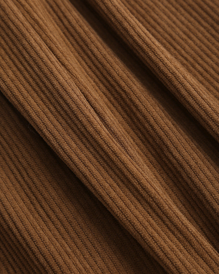 SALE | Caramel Straight Corduroy Casual Pants