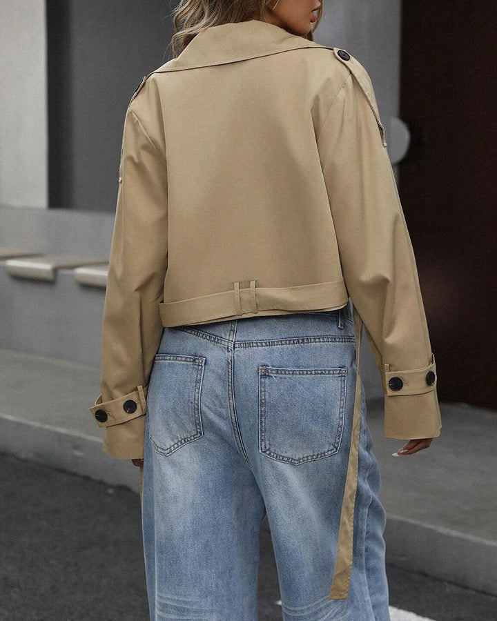 SALE | Khaki Double Breasted Jacket