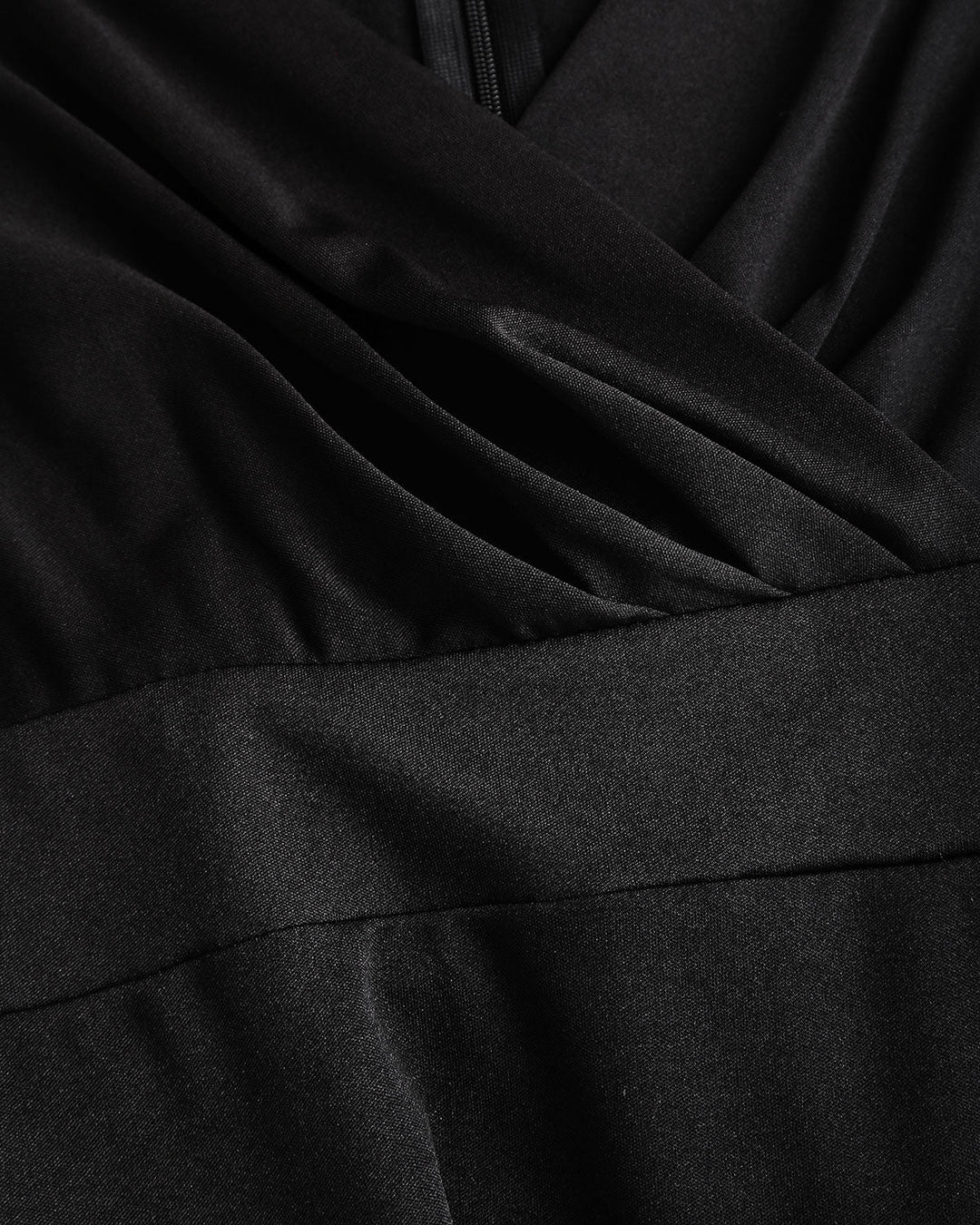 SALE | Black V Neck Bell Sleeve Maxi Dress