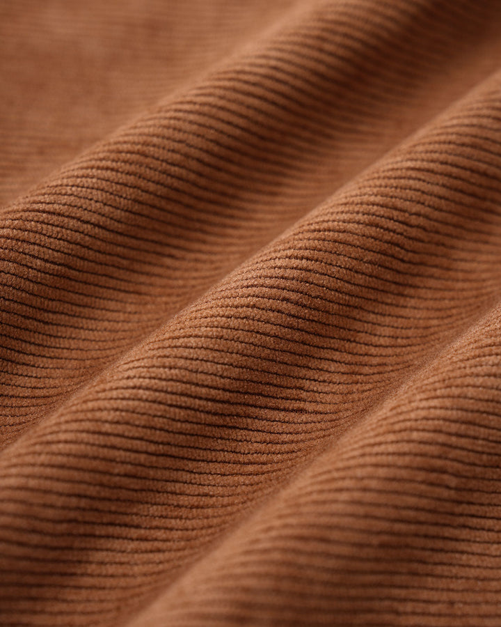 SALE | Caramel Belted A-Line Midi Dress