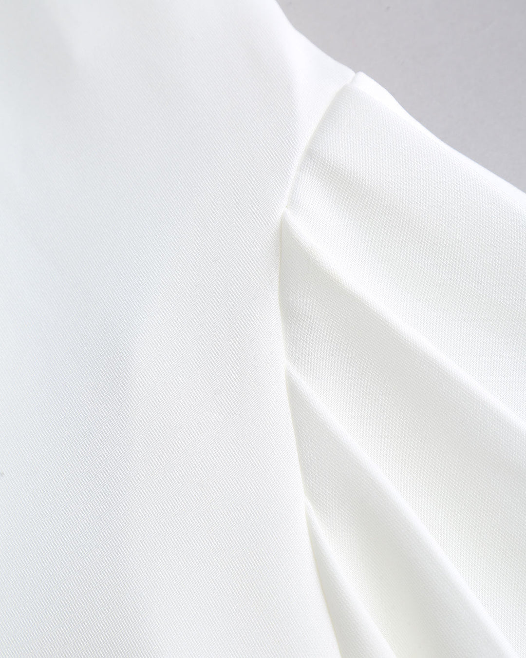 SALE | White V Neck A-Line Button Mini Dress