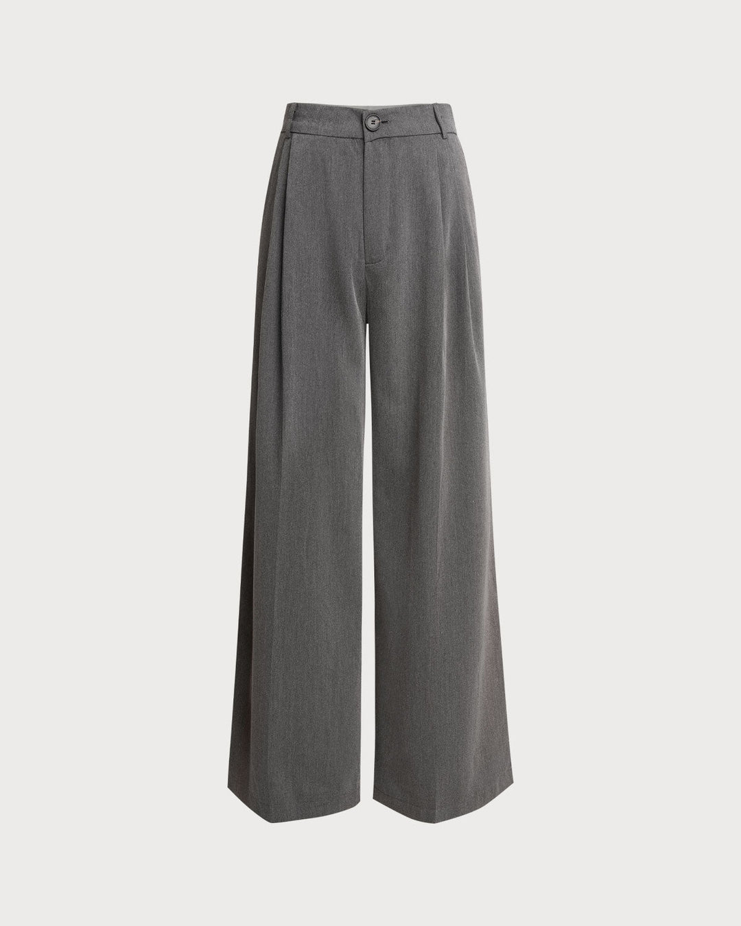 SALE | Grey Ruched Pocket Wide Leg Pants