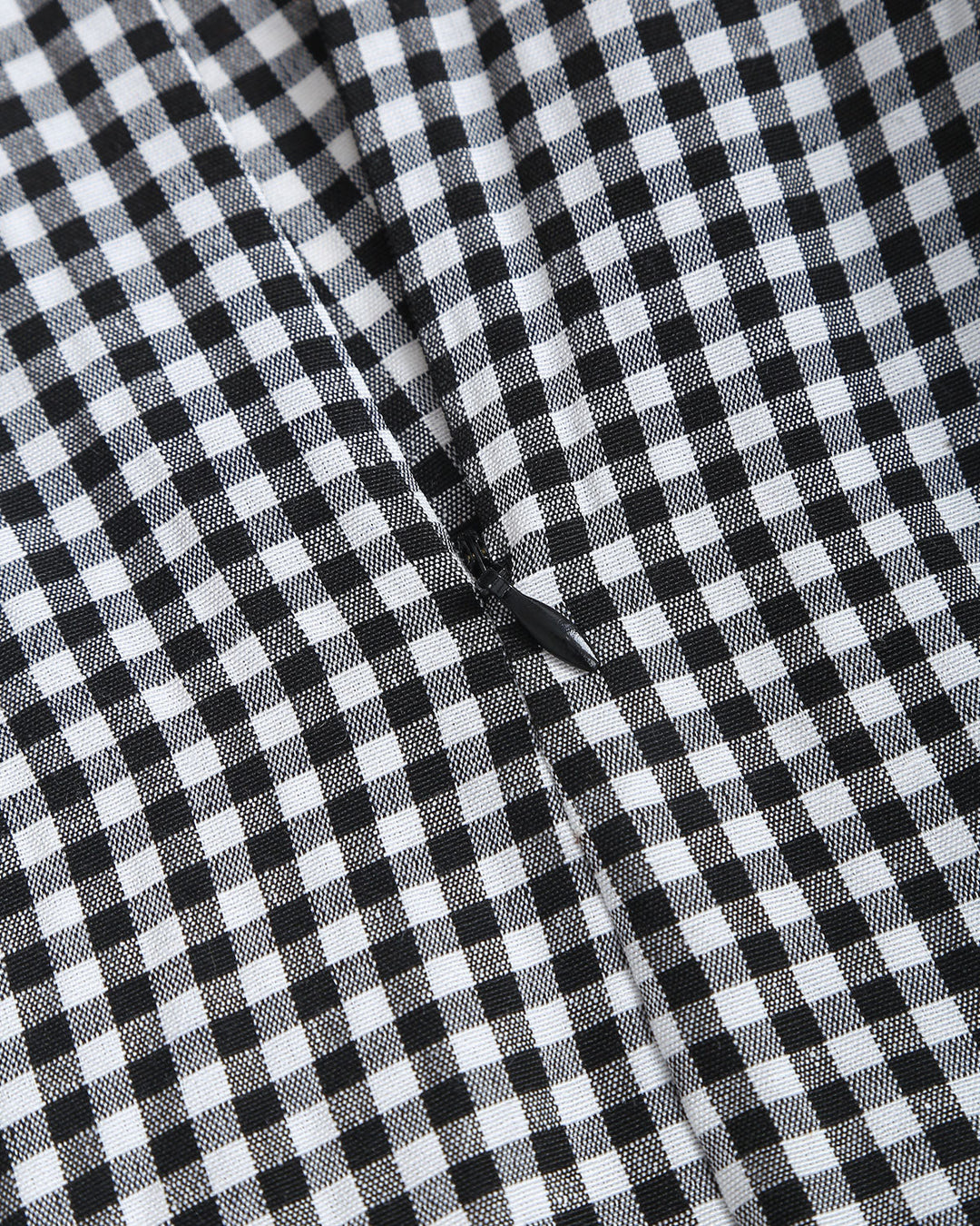 SALE | Black Plaid A-Line Midi Skirt