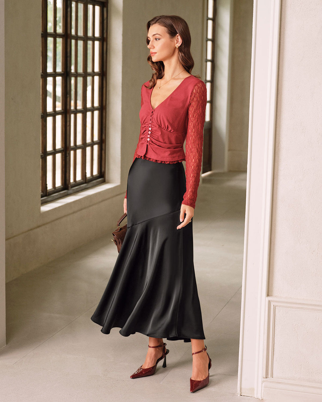 SALE | Black High Waisted Mermaid Skirt
