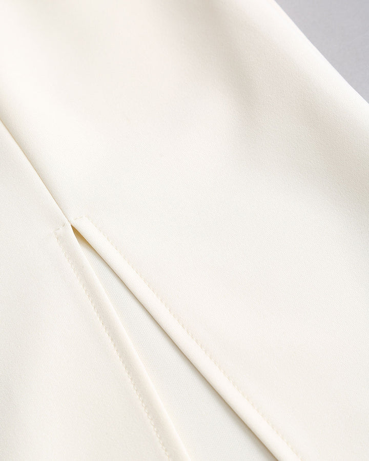 SALE | Apricot Natural Waisted Straight Midi Skirt