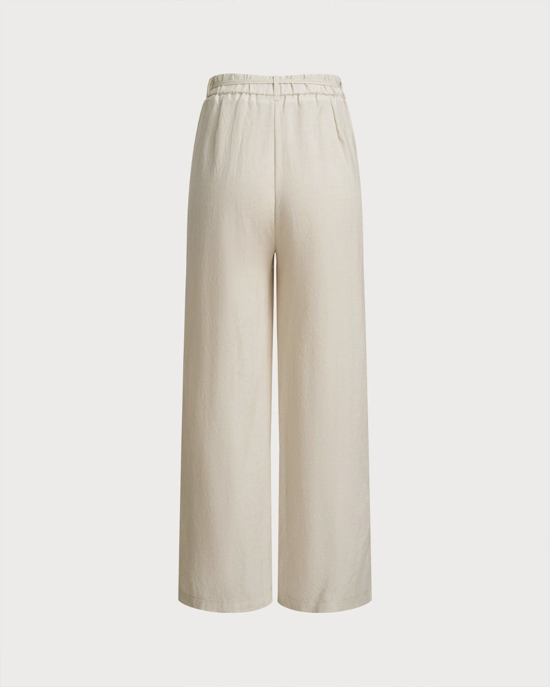 SALE | Casual wide-leg pants in apricot color